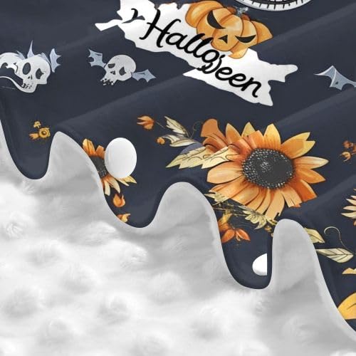 Halloween Pattern in Black Skulls Baby Car Seat Canopy and Nursing Cover for Breastfeeding Multi-Use Cover Lightweight Infant Stretchy Carrier Cover for Newborn Girls Boys