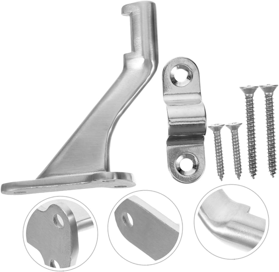 Stair Brackets for Indoor Stairs Wall Handrail Bracket Handrail Hardware Kit