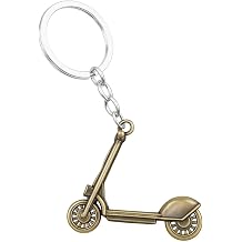 Scooter Keychain with Detailed Wheels & Body for Backpack, Durable Sports Key Chians for Car Keys, Backpacks & Bags, Gift for Son Daughter Birthday Brother Sister Scooter Riders Christmas