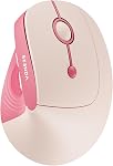 seenda Ergonomic Mouse Wireless, MOU200 Bluetooth Vertical Mouse - 2.4G & Bluetooth Multi-Device Connectivity Wireless Mice for Windows, Mac OS Computer/PC/Laptop,Purple