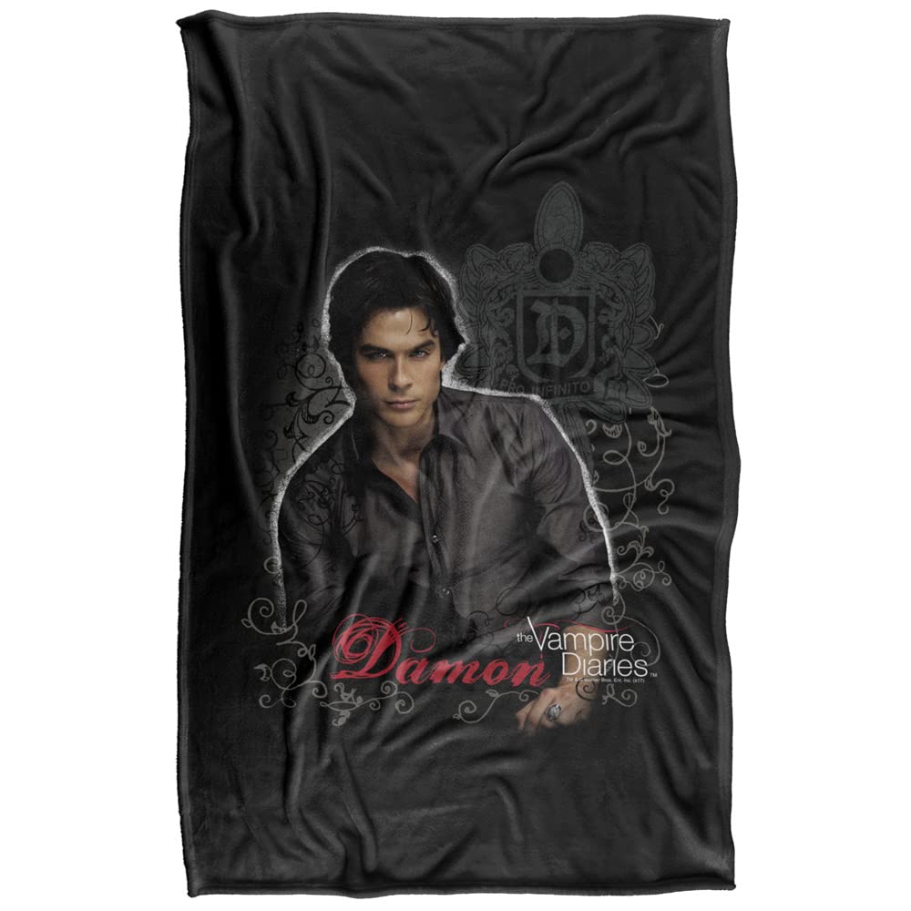 Vampire Diaries Damon Super Soft Silky Touch Blanket - 91 x 147 cm