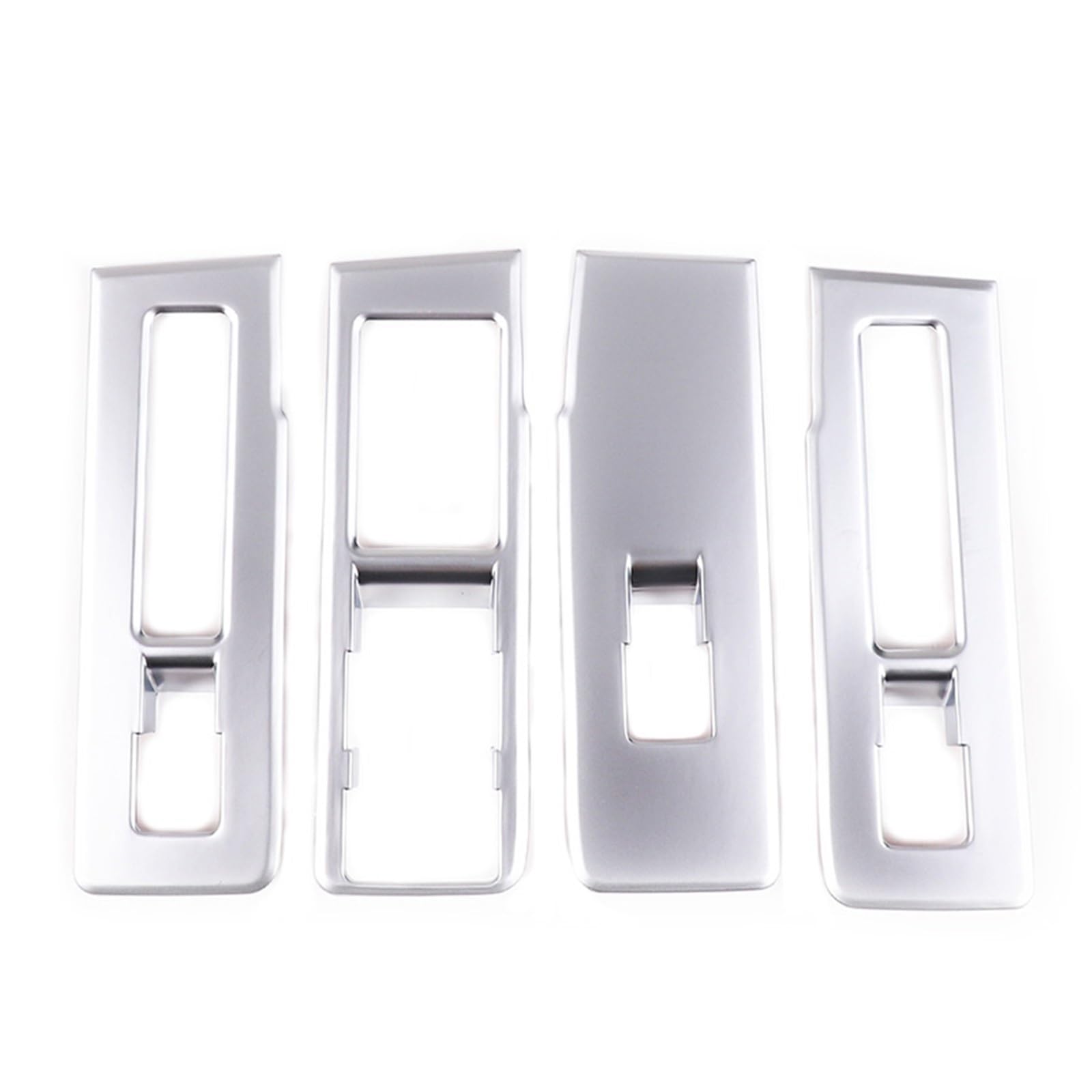 Dtbdfak Silver Auto Interior For Land For Rover For Range For For Vogue L460 2023 2024 Abs Carbon Fiber Car Door Glass Lift Button Decorative Frame Sticker Accessories