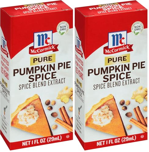 Mccormick Pure Pumpkin Pie Spice Blend Extract, 1 Fl Oz (Pack Of 2)