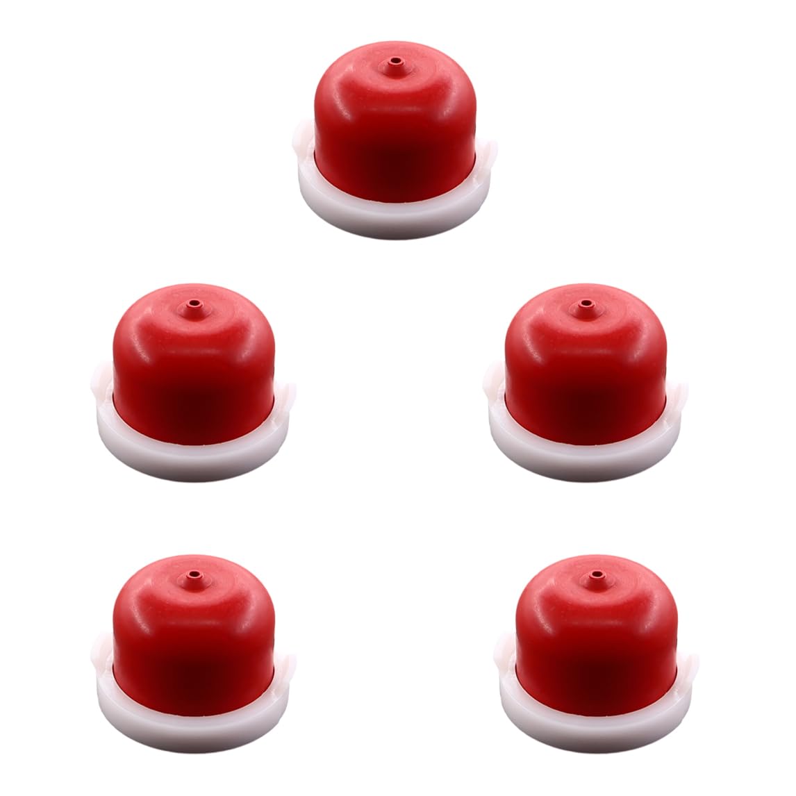 MCHNIC 5pc Primer Bulbs for 594281 Briggs & Stratton 300E 450E 500E 550E 08P502 09P6S 09P7 550EX 575EX 600E 625E 700 800E 850 875 850EX Series Engines Primer-Carburetor Lawn Mower