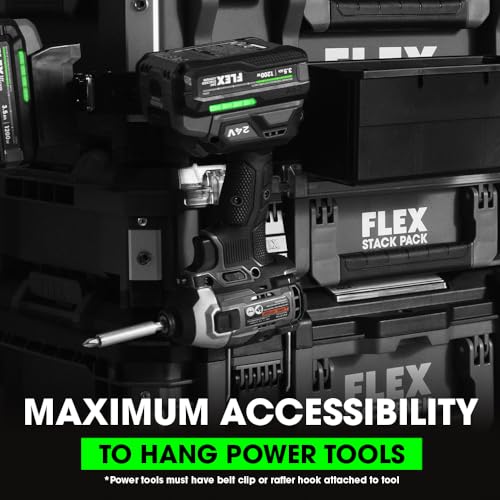 Image of FLEX STACK PACK Storage System Front Tool Rack Rail - FS1603 (Pack of 2)