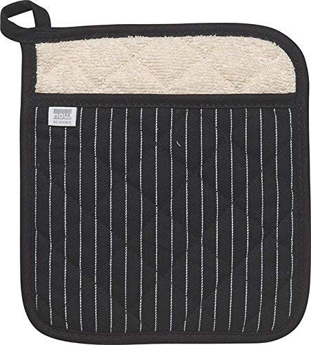 Now Designs Superior Potholder | Pinstripe Black