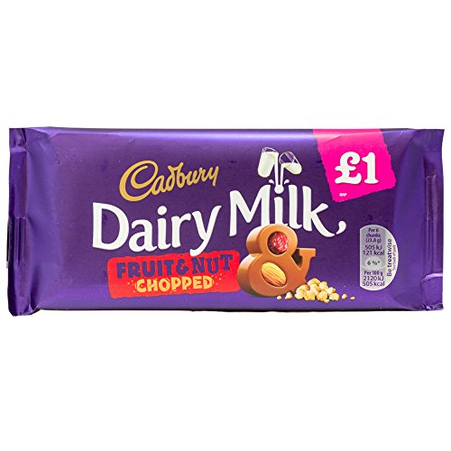 Image of Cadbury Dairy Milk Fruit & Nut Chopped Chocolate, 100 Gram