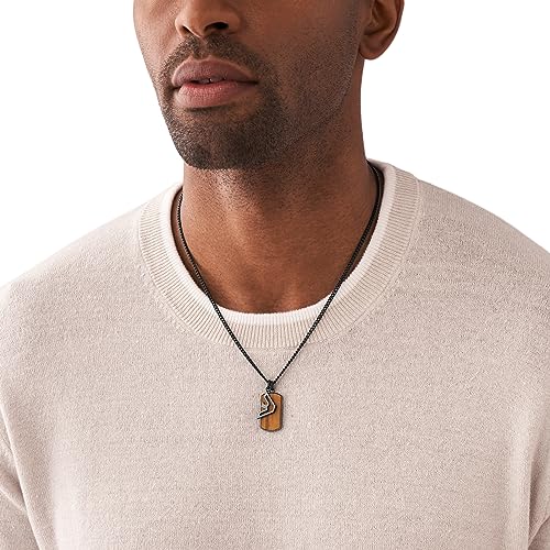 Image of Emporio Armani Stainless Steel Pendant or Chain Necklace for Men