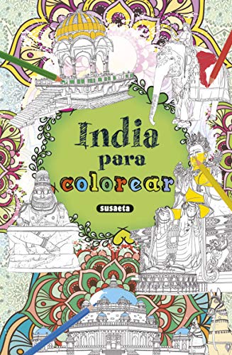 India para Colorear (Imágenes del mundo para colorear)