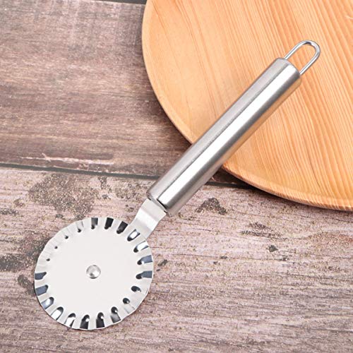 Yardwe Roda de Pizza Cortador de Pizza Em Aço Inoxidável Roda de Ravióli para Assar