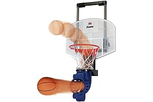 Kids Basketball Hoop Over The Door with Ball Rebounder