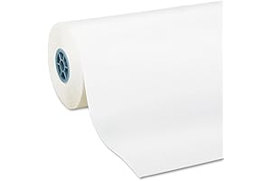 Pacon Kraft Paper White Roll, 24 Inch Wide, 1000ft