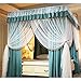 Filet Moustiquaire Double Couche Mosquito Net Quatre Angles D'angle Avec Cadre Post Lit Net De Lit Queen Peut être Utilisé Comme Cadeau pour Garçons Filles Literie Adult(Size:200x150x200cm,Color:bleu)