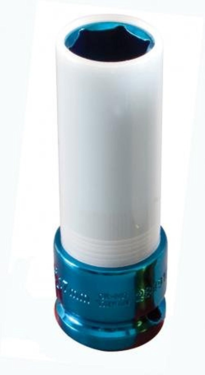 Sunex 284917 1/2-Inch Drive 17-mm Extra Thin Wall Wheel Protector Impact Socket