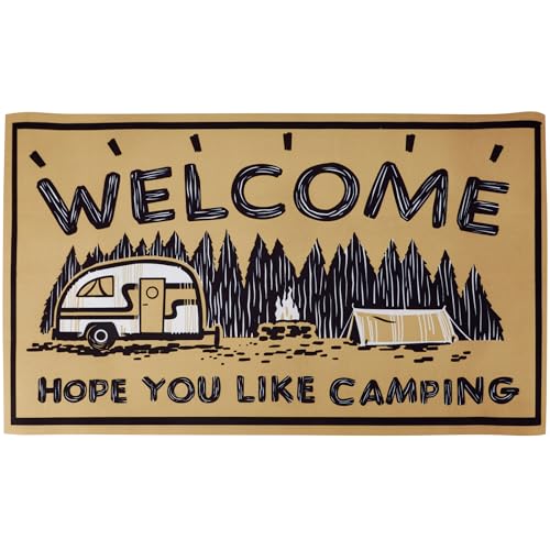 Primitives-by-Kathy-Hope-You-Like-Camping-Rug Primitives by Kathy Hope You Like Camping Rug