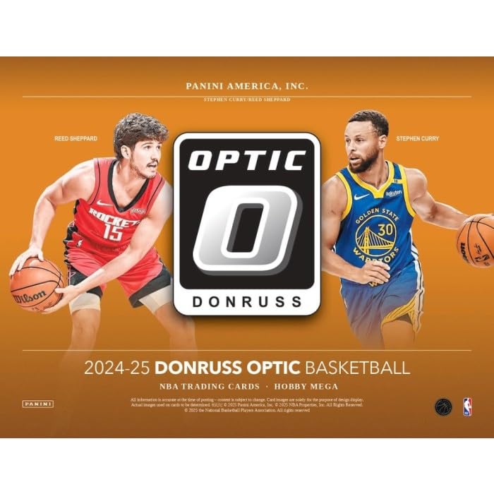 Amazon.com: 2024-25 Panini Donruss Optic Basketball Hobby Mega Box