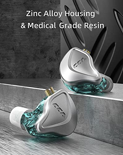 CCA NRA In Ear Monitor HiFi In Ear Headphone, Electret Technology Zinc Alloy Housing High Frequency Hi-Res Headset - Image 3