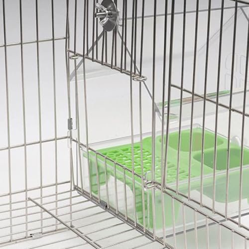 VELURA Bird Feeder Bath for Lovebird Finches Parakeets - Image 4
