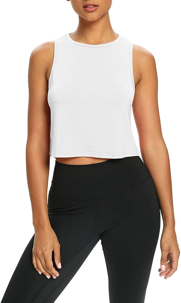 Crop workout tank tops Clearance