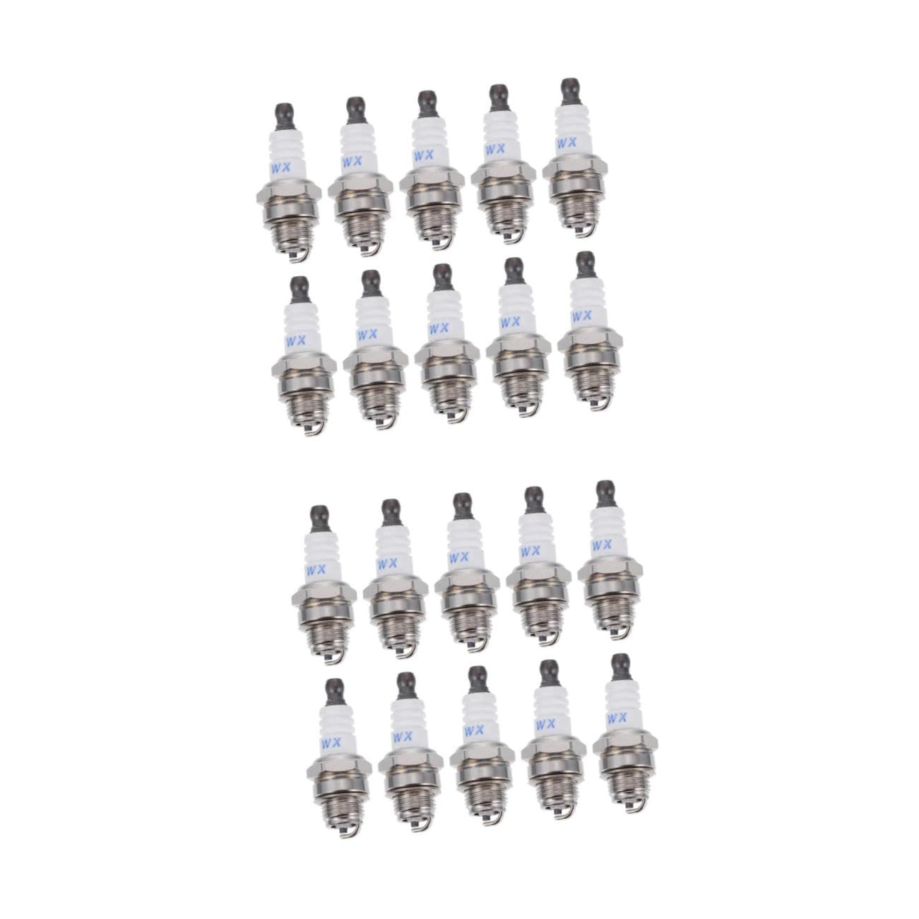 ibasenice 20 pièces Bobines Allumage Débroussailleuse et Tondeuse à Gazon Bougies Pour Outils de Jardinage Compatible Tronçonneuse et Coupe Herbe Installation Facile et Durable