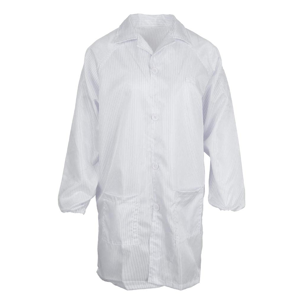 loom tree ESD Anti-Static Premium Lab Jacket Coat Women Medical Clothing White XXL-picture-50