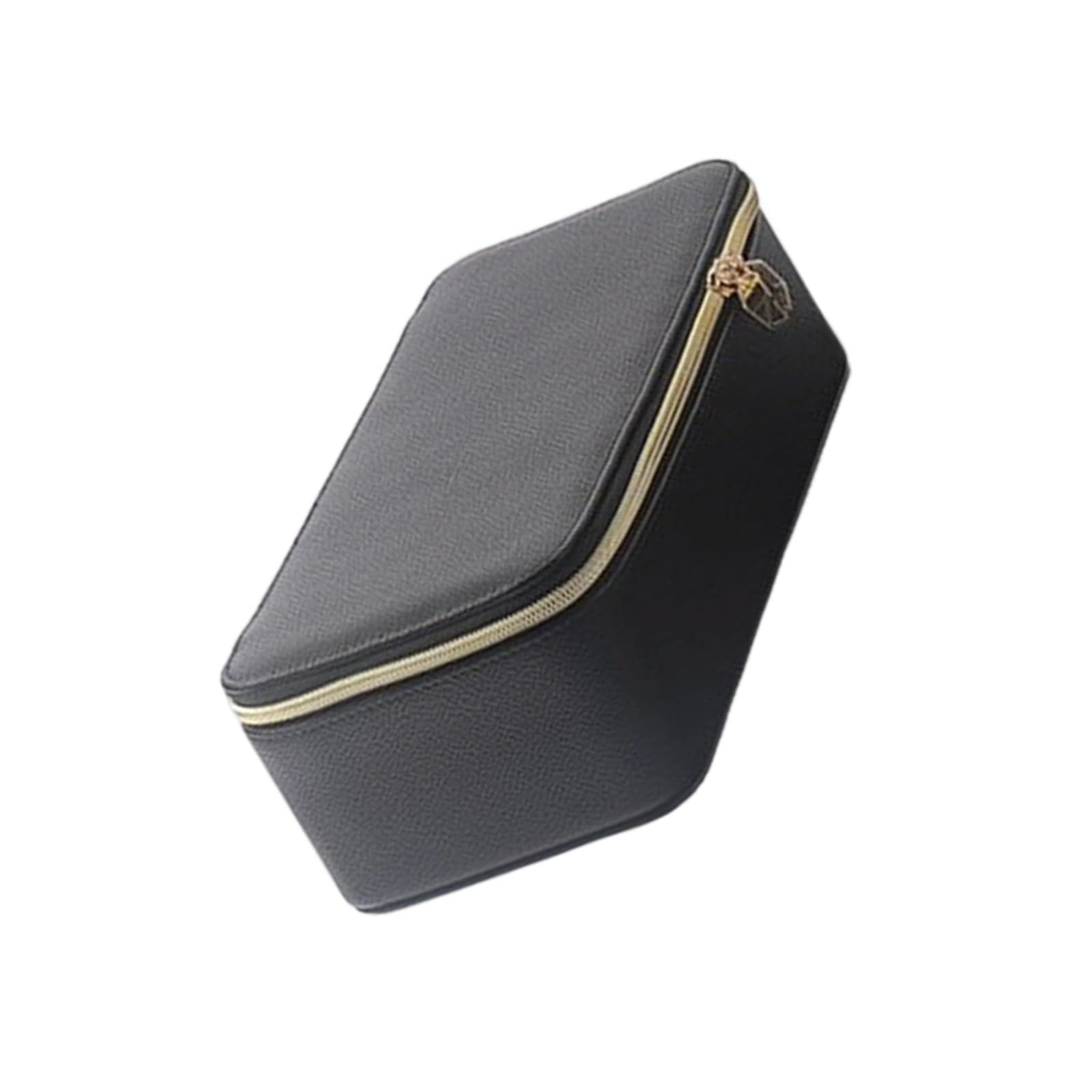 Schmuckschatulle mit mehreren Fächern, reisefreundliches Design, 20 Taschen, PU Materialien, Organizer für Ohrringe, Halsketten, sichere Schließung, Aufbewahrungslösung, PU Schmuck Aufbewahrungsbox