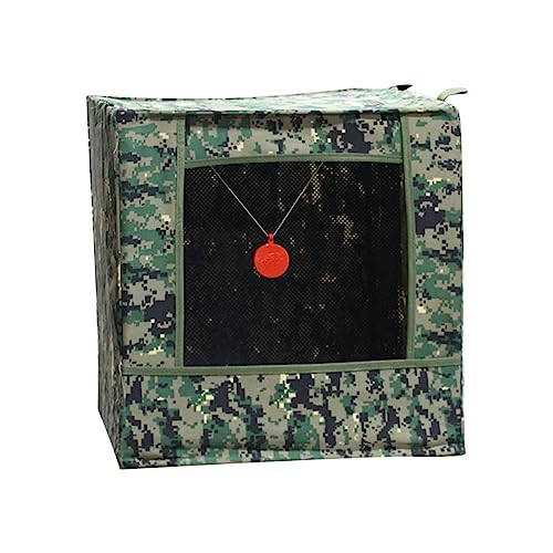 GZYF Target Box Slingshot Silence Case Folding Catapult Recycle Case Collection Box Recycle Balls Soundproof Buffer Cloth Slingshot Target Box, 40cmx40cm