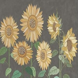 Hbyuehan Sonnenblumen Tapete HBGB-31809