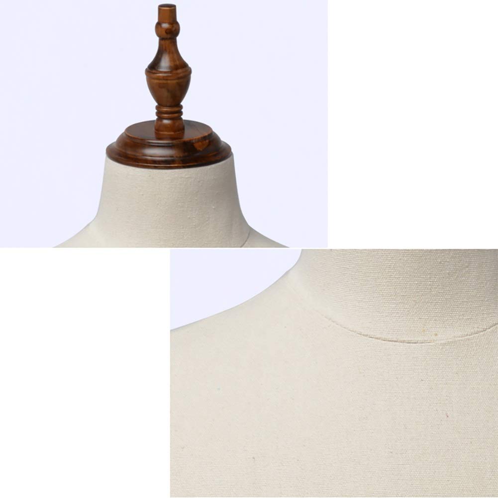 Maniquí de Sastre, maniquí de Costura Femenino, maniquí de confección con Brazo de Madera, maniquíes de exhibición de clavícula, maniquíes de Moda, 5