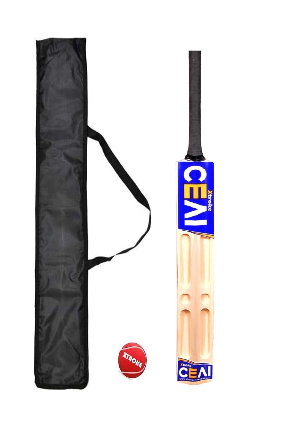 XTROKE CEAI Scoop Design Popular Willow Premium Cricket Bat with Tennis Ball and Bat Cover for Mens & Adult, Advance Play All Tennis Ball, Tournament Match (Size 04) (B0CQTF5XYF) Amazon Price History, Amazon Price Tracker