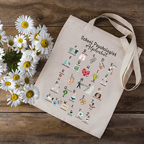 Bolso Tote de Lona para Psicólogo Regalo Agradecimiento miniatura 7