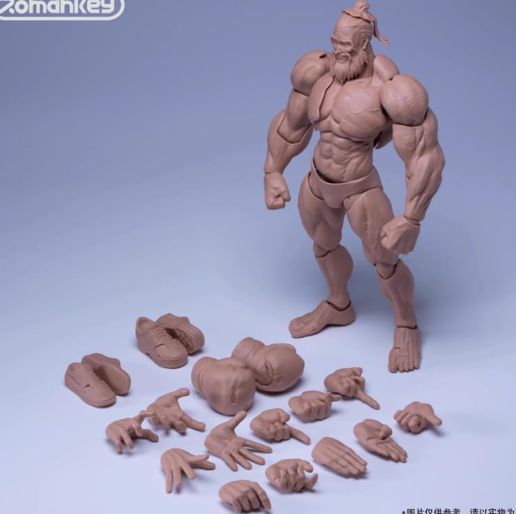 Amazon.co.jp: [AC] Romankey 1/12 男性 デッカ物 BIG GUY 可動