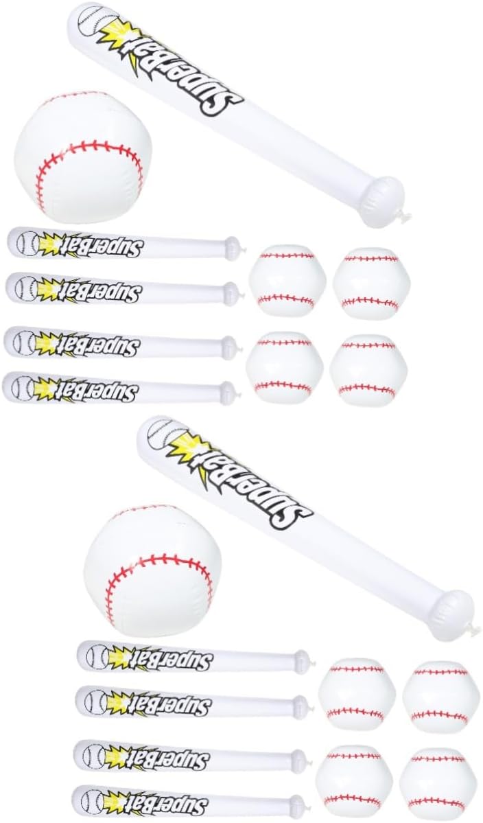 TOYANDONA 2 Sets Inflatable Baseball bat Inflatable Pool