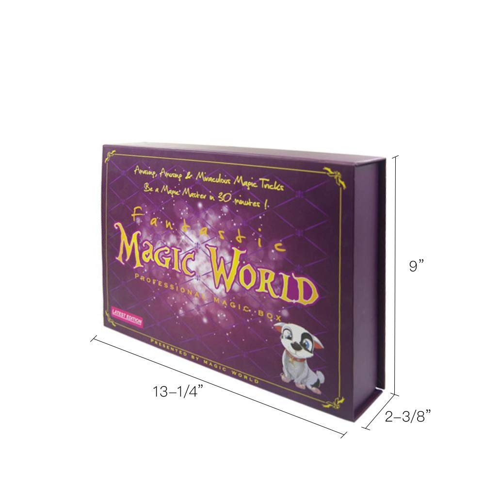 ZQION Anfänger Zaubertrick Kits Spielzeug Junior Magic Set für Kinder Zauberer Requisiten Magic Zubehör