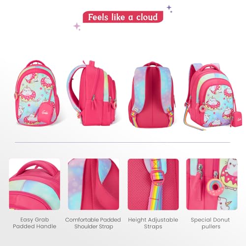 Image of Genie 15 inch Laptop Backpack for Women & Girls | Spacious Office, College & Travel Bag | Water Resistant, Multi-Compartment with Padded Laptop Sleeve