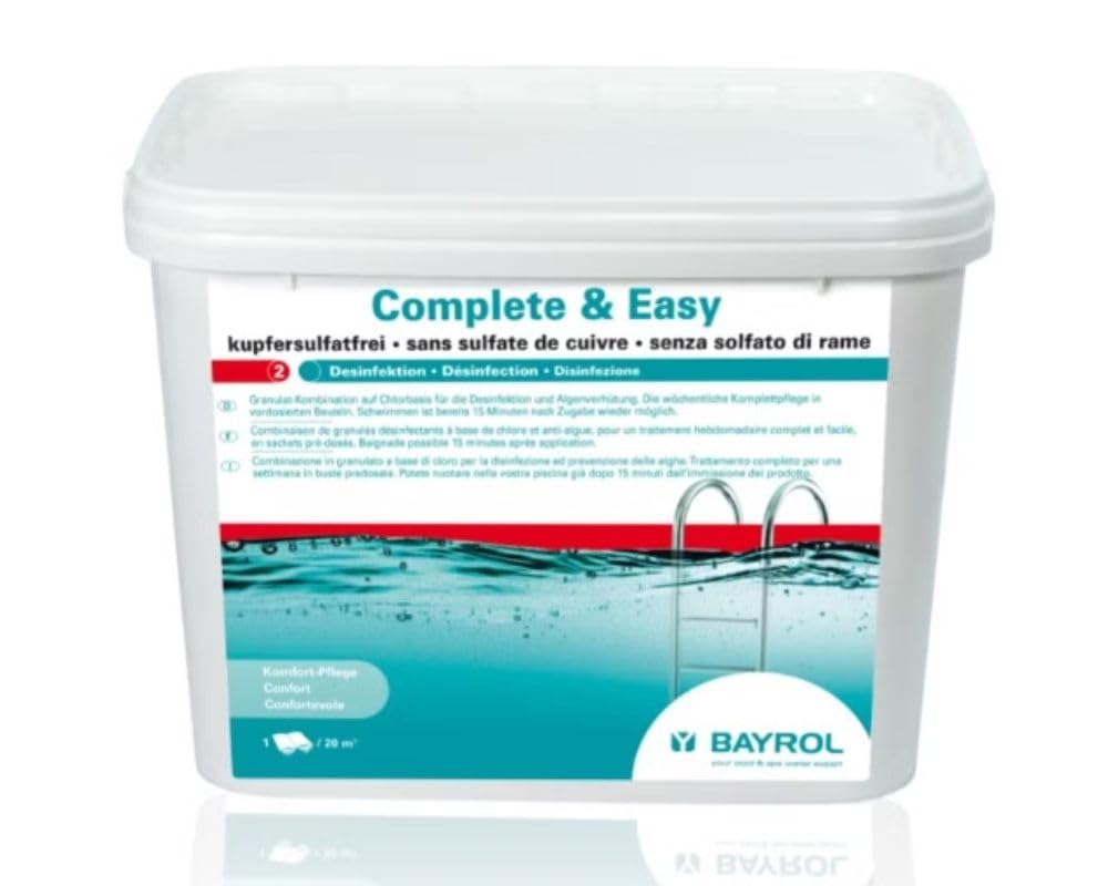 4,48 Kg Bayrol - COMPLETE - Multifunktion 3in1 Granulat