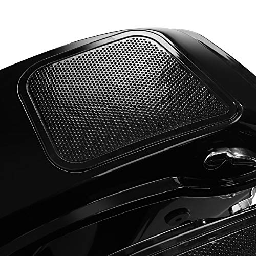 Alforjas duras extendidas 4 pulgadas para motos Harley miniatura 3