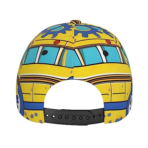 Casquette baseball queue de cheval KoNsev bus scolaire unique - 6
