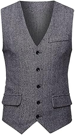 Fredney Men's Casual Outdoor Work Fishing Travel Photo Cargo Vest Jacket Multi Pockets Medium T Shirts for Men