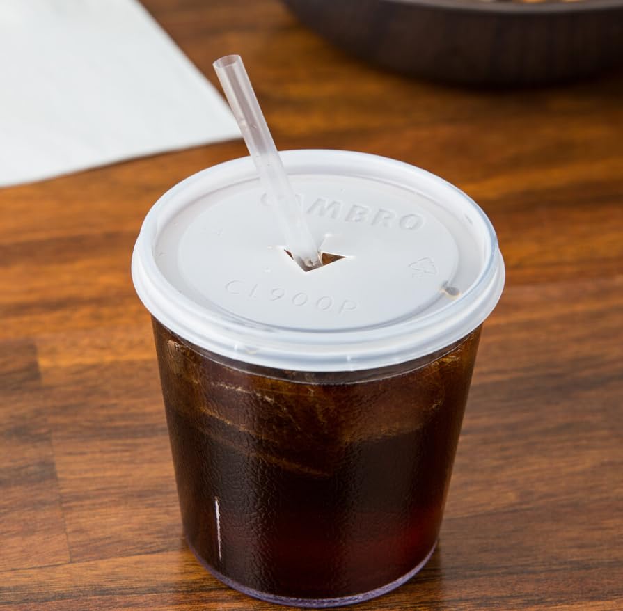 Couvercle jetable pour gobelets Cambro idéal pour pique-nique - 5