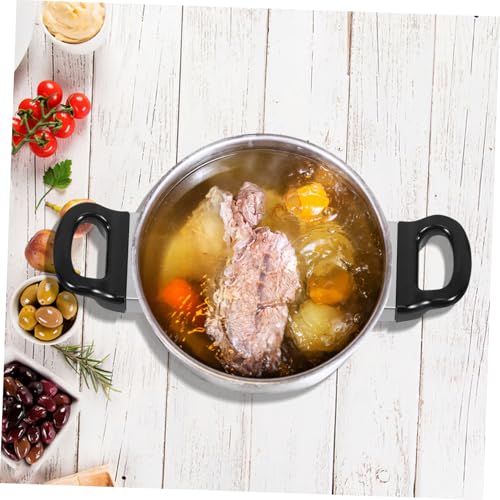 2 piezas de asas laterales de repuesto para ollas - Asas para utensilios de cocina, fáciles de instalar, para ollas a presión, vaporeras y sartenes miniatura 6