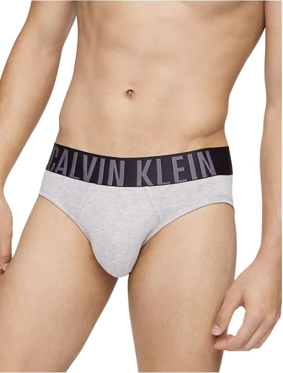 Calvin Klein Intense Power Cotton 3-Pack Hip Brief Black/Grey Heather/White - X-Large4