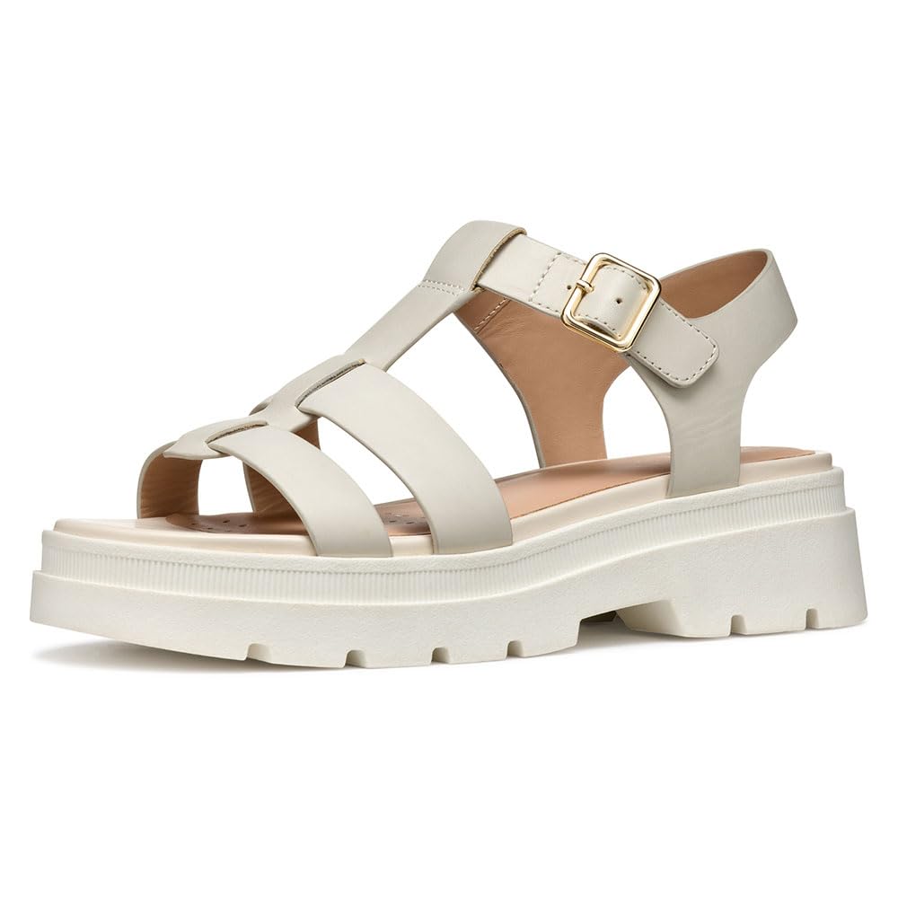 Geox D Adacter S B Sandalo piattoDonna