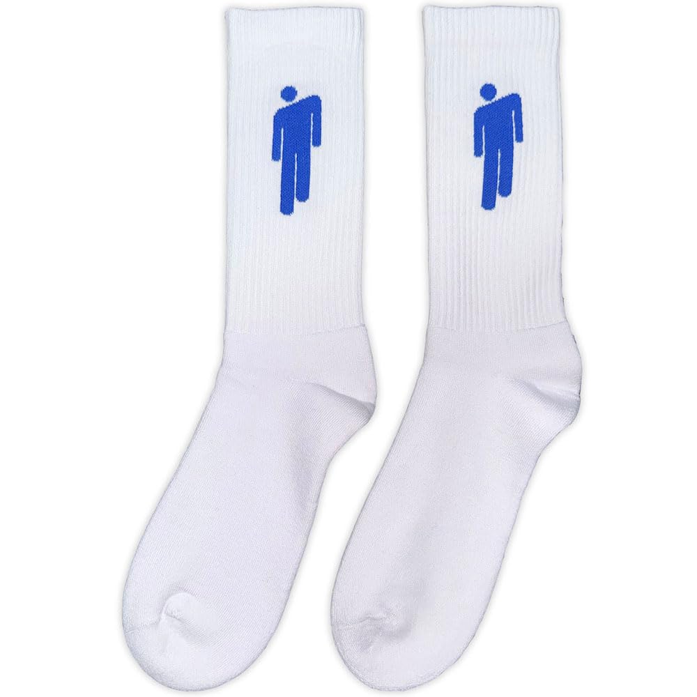 Billie Eilish Blue Blohsh Terry Socks One Size