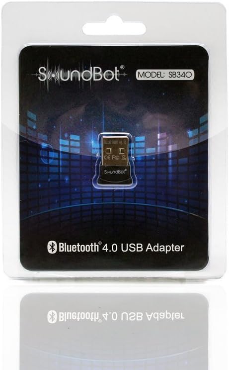 Soundbot SB340 Bluetooth USB Adapter retail packaging