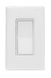 RunLessWire Wireless Rocker Switch - 2 Position, Battery Free, Touch Control, White, -13F to 149F