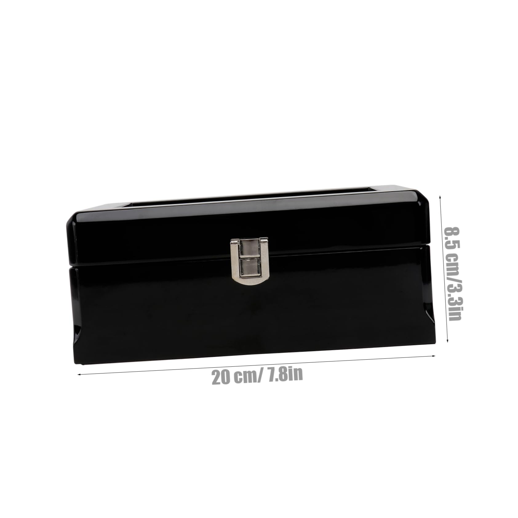 COLLBATH Slots Wooden Watch Storage Box Elegant Watch Display Organizer with Vintage Design Jewelry Case for Wristwatch and Giving