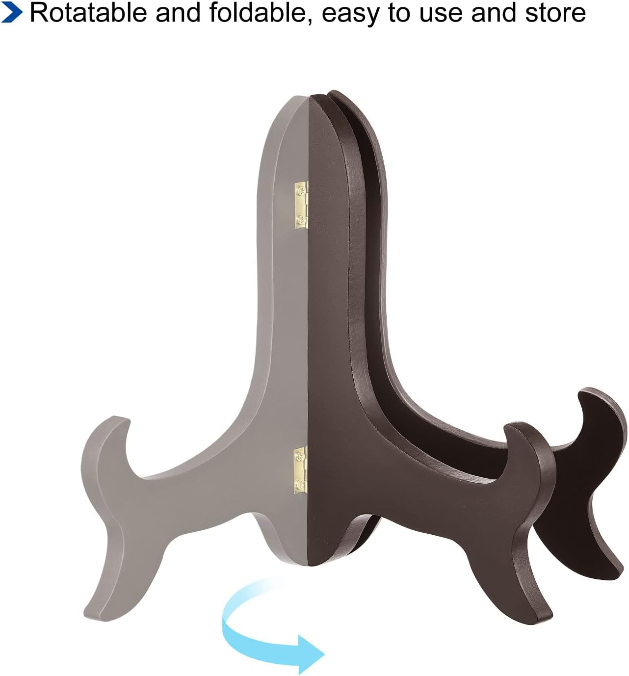 Gatuida Soporte De Placa, Soporte De Placa De Madera, Soporte De Placa Soporte De Placa De Madera Soporte De Caballete De Fotos Soporte Decorativo De Madera Para Biblioteca