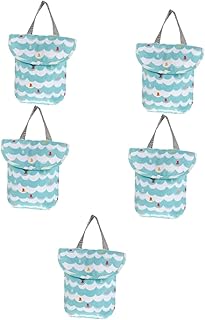 Totority 5 Pçs Saco De Armazenamento De Fraldas Bolsa Organizador De Armazenamento Bolsa Inserções Organizador De Viagem Bolsa Organizador De Armazenamento De Fraldas Organizador De