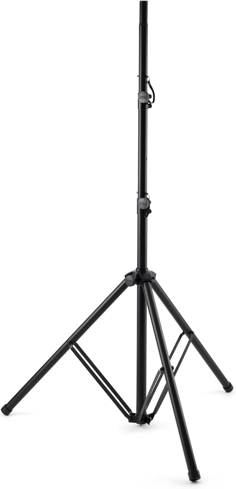 On-Stage Production-Grade LS-SS7770 10' Lighting/Speaker Stand (Folding,Portable Tripod PA Loudspeaker Pole, Adjustable Height, Overhead Tower,Nonslip Rubber Feet,Steel and Aluminum,Black)